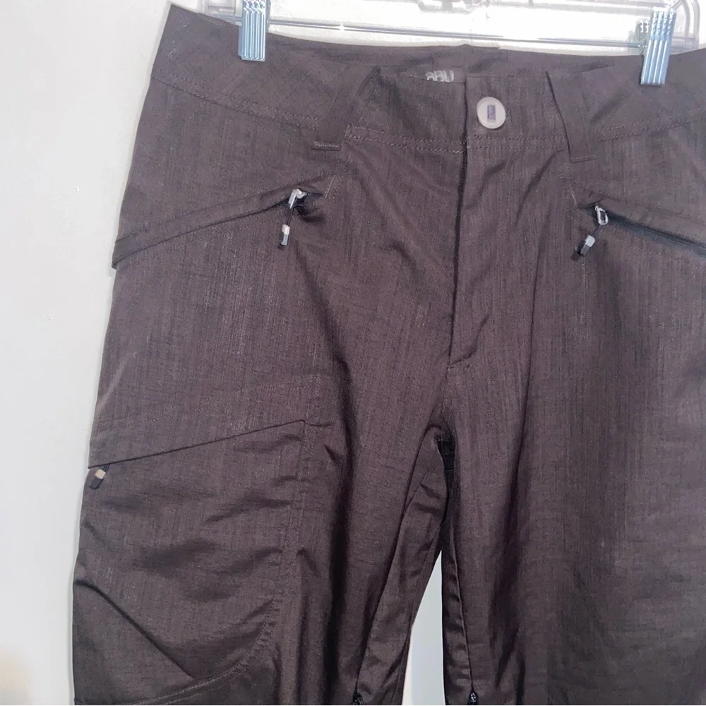 Nau Ski Pants Size 32 Pockets Outdoor Skiing Snowboarding Winter Brown